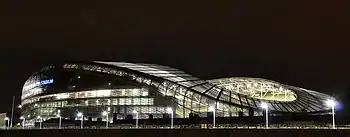 Aviva Stadium at Night
