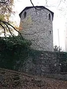 Rester af byens befæstning