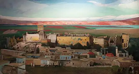 Baalbek i Libanon, 1906