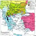 Balkan, etnisk oversigt i 1898