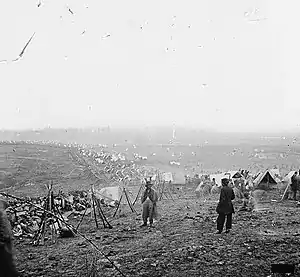 Unionens ydre linje, 16. december 1864