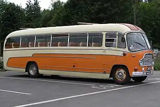 1959 Bedford SB med Duple karosseri
