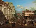 Miodowa Street, Bernardo Bellotto,1777