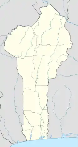 Cotonou ligger i Benin