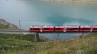 Bernina Express på Bernina Bahn