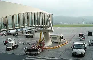 Jetway i Bilbao Lufthavn i Spanien