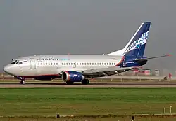 En Aeroflot-Nord Boeing 737-500