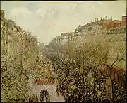 Boulevard Montmartre, Mardi Gras, 1897, Hammer Museum