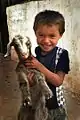 Dreng med ged i Tadsjikistan, 2006