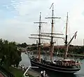 Kaskelot, et tall ship ved Bristol Harbour-festivalen i England 2004.