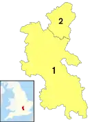 Inddeling af Buckinghamshire