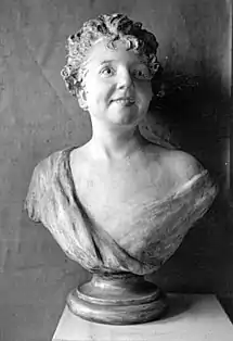 Buste, selvportræt, uden dato