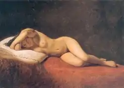 Hvilende model, 1839, Glyptoteket