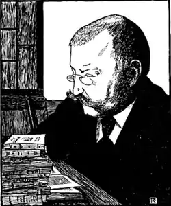 Træsnit af C.E. Jensen, 1898