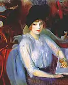 Cafe Lafayette (Kay Laurel) (1914) (viser inspiration fra Renoir)