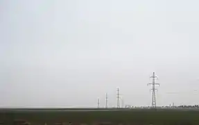 Afgrødejord på Titu-sletten