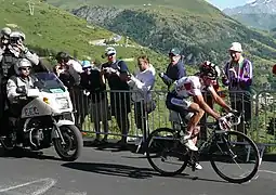 Carlos Sastre ved Tour de France 2008