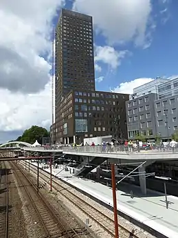 Carlsberg Station, Campus Carlsberg og Bohrs Tårn hvor "NyTap" lå