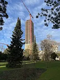 Pasteurs Tårn, december 2020 − 120 meter med 37 etager