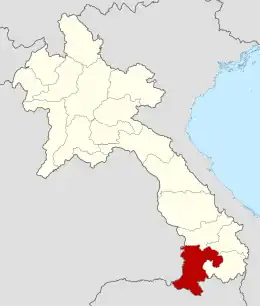 Attapeu Province in Laos