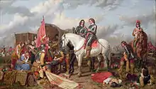 Battle of Naseby af Charles Landseer