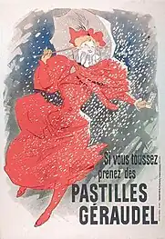 Geraudel-pastiller, o. 1890