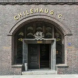 Chilehaus detaljer