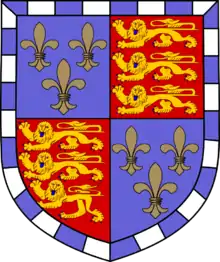 Christ's College heraldic shield