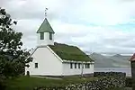 Oyndarfjørður kirke fra 1838