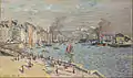 Havnen i Le Havre 1874
