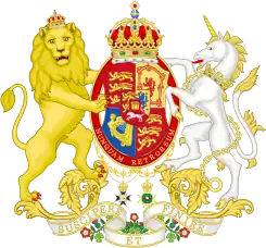 Storbritanniens rigsvåben (1714-1801)