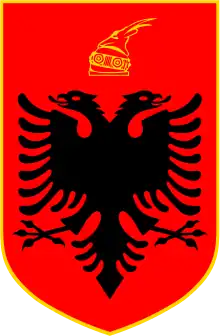 Albaniens rigsvåben