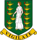 Britiske Jomfruøers nationalvåben