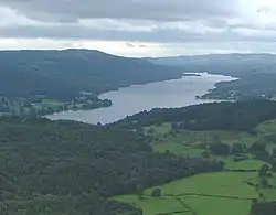 Conison Water set fra Holme Fell.