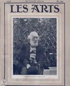 En ældre Degas, 1915. Af Albert Bartholomé