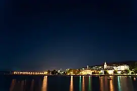 Nattebillede fra byen