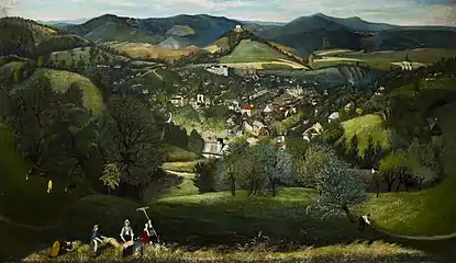 Udsigt over Selmecbánya, 1902