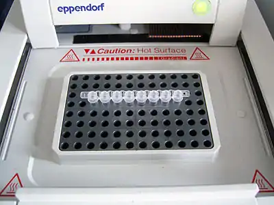 Apparat til genopformering, PCR('polymerase chain reaction')