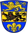 Wappen des Landkreises Dillingen an der Donau