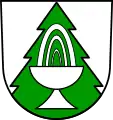 Den tyske kommune Waldbrunns våben: Wald = skov; Brunn = brønd/fontæne