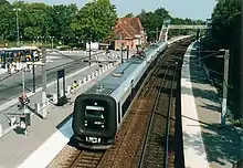 Øresundstog på Kystbanen i Kokkedal