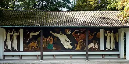 Placering på Friedhof am Hörnli (de)