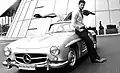 (2011) David Gandy med Mercedes Gullwing.