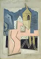 Stuart Davis, Steeple and Street, 1922 Hirshhorn Museum and Sculpture Garden