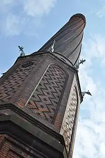 Pejlemærke på pladsen