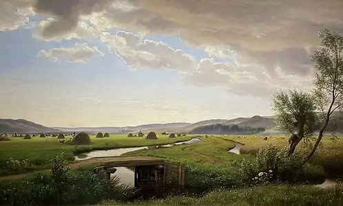 P.C. Skovgaard: Den store Eng ved Vejle, 1867