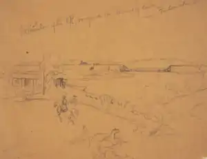 Ødelæggelsen af jernbanebroen over Monocacy floden ved Frederick