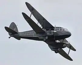 En de Havilland D.H.89 Dragon Rapide som det nedstyrtede fly