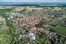 Dransfeld set fra vest