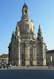 Dresden: Frauenkirche fra 2004